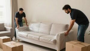 أرخص شركة نقل عفش أبها أثناء تجهيز الأثاث للنقل