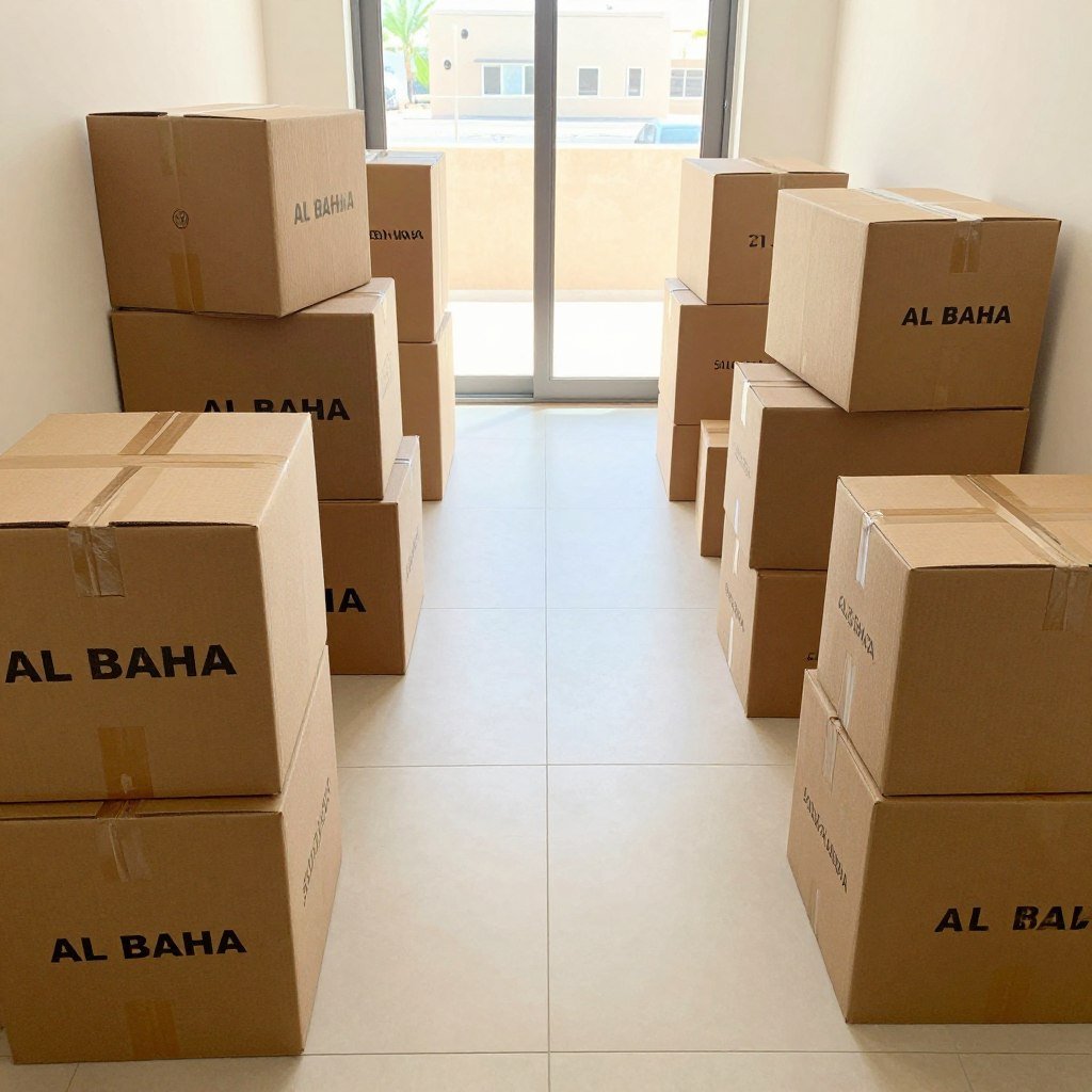 تجهيز أغراض المنزل قبل نقل عفش الباحة