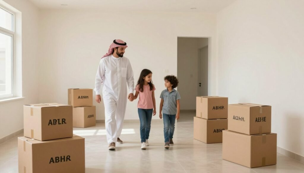 تجهيز المنزل الجديد لوصول الأثاث