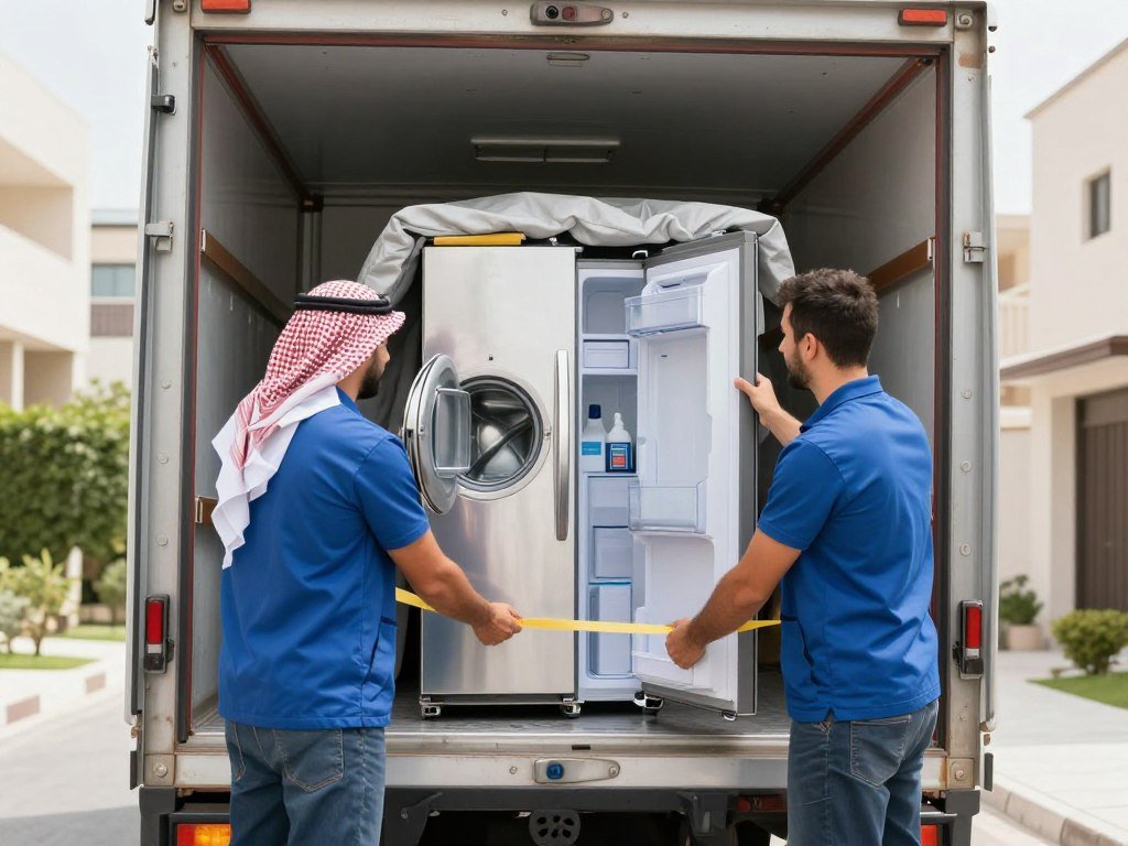 تحميل الأجهزة الكهربائية ضمن نقل عفش الدمام