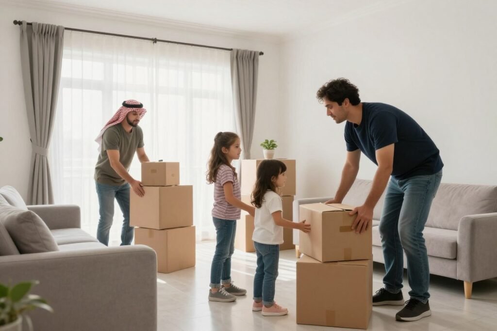 ترتيب الأثاث في المنزل الجديد بعد النقل