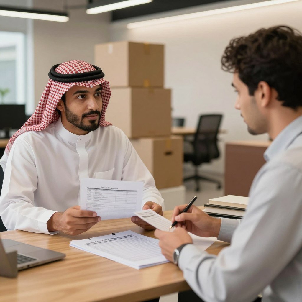 تقدير سعر نقل العفش حسب حجم الأثاث