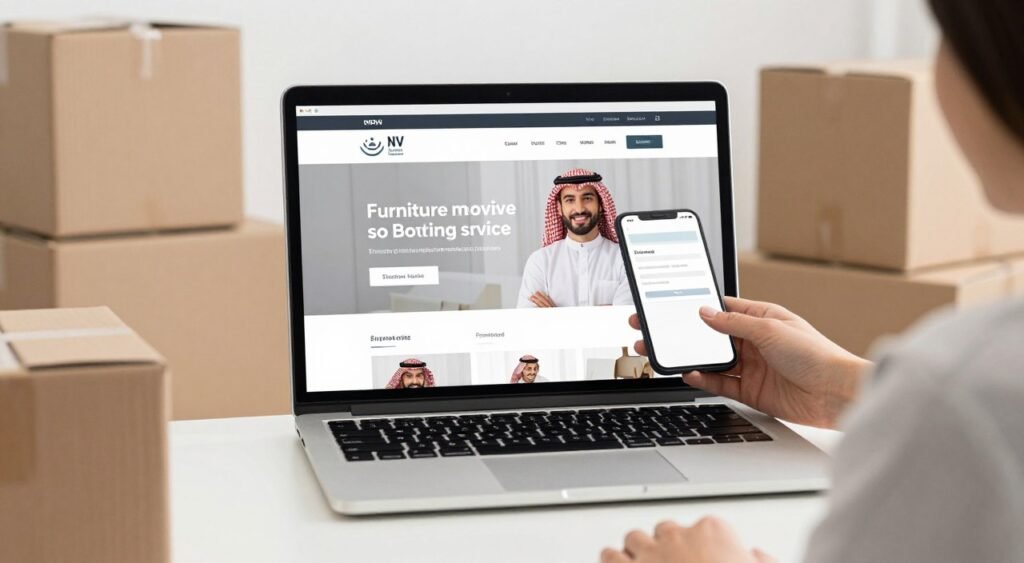 حجز خدمة نقل أثاث أبها من خلال الموقع