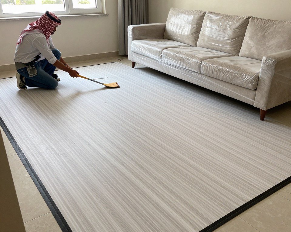 حماية أرضية المنزل أثناء نقل الأثاث