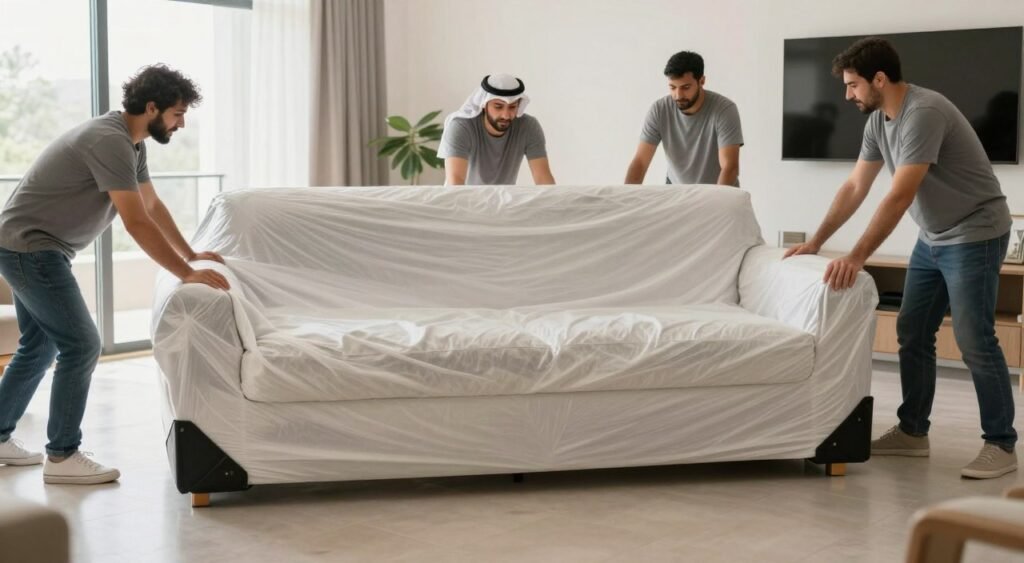 حماية الأثاث أثناء عملية نقل عفش الدمام