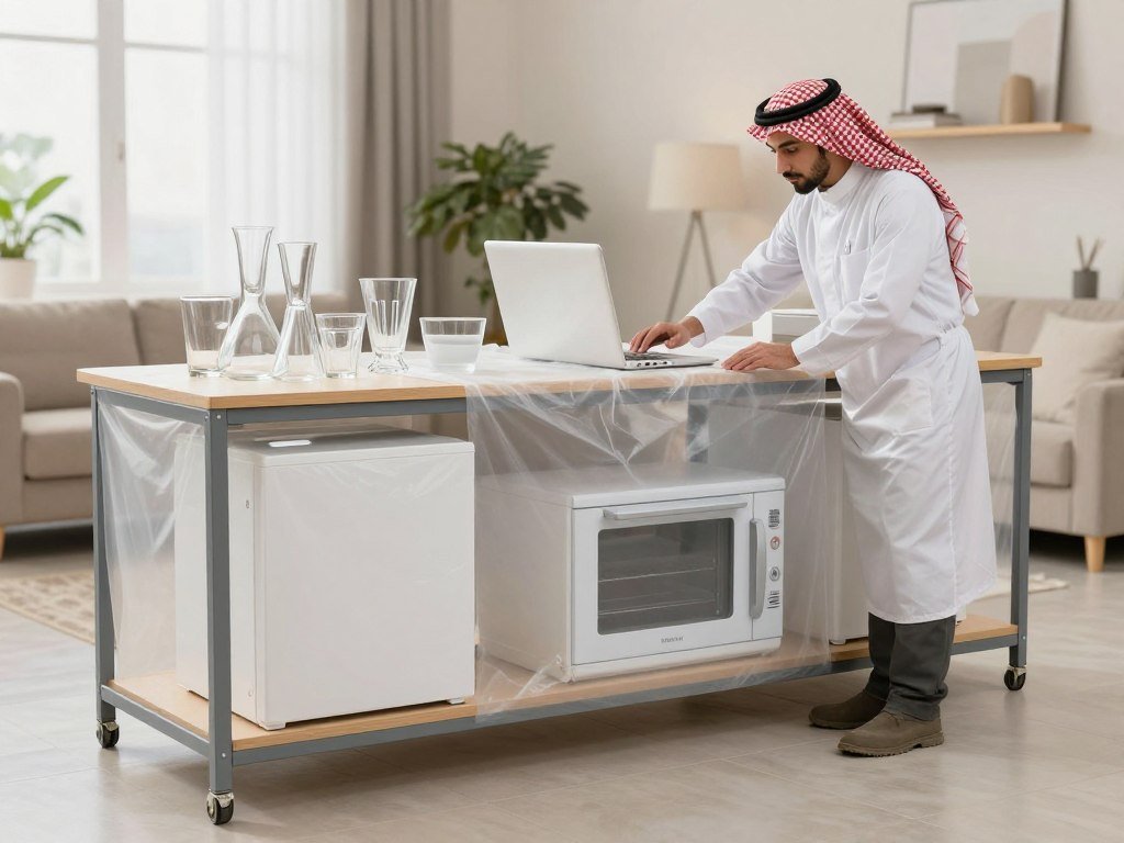 حماية الزجاج والأجهزة أثناء نقل العفش