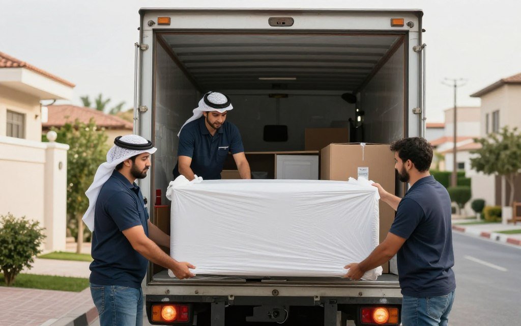 خدمات نقل العفش مع التغليف والتحميل الآمن