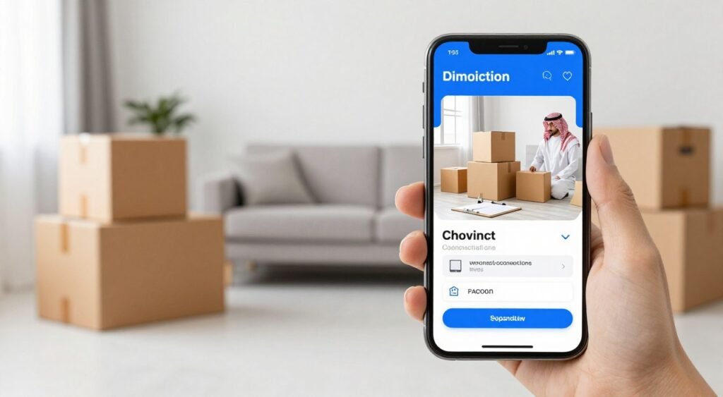 دعوة للتواصل مع شركة نقل أثاث أبها عبر الهاتف والموقع
