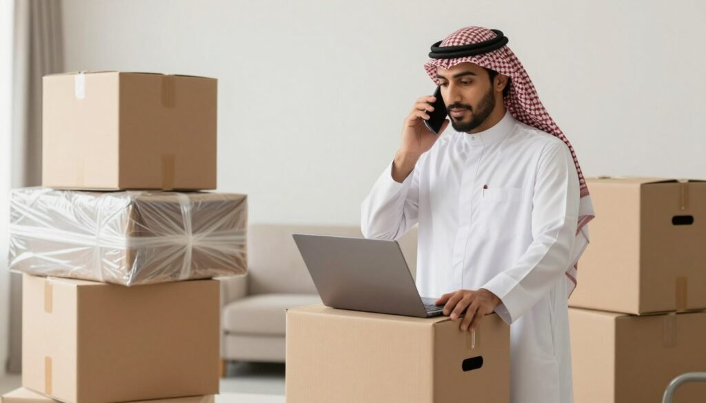 شركة نقل أثاث أبها تستقبل طلب العميل