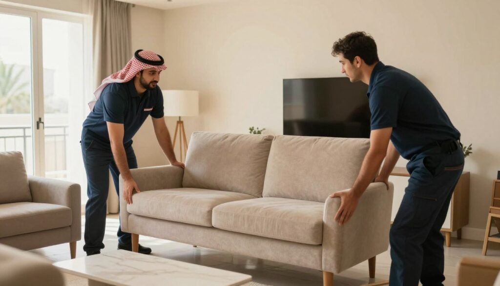 فريق شركة نقل عفش بجدة بأسعار مناسبة يجهز الأثاث