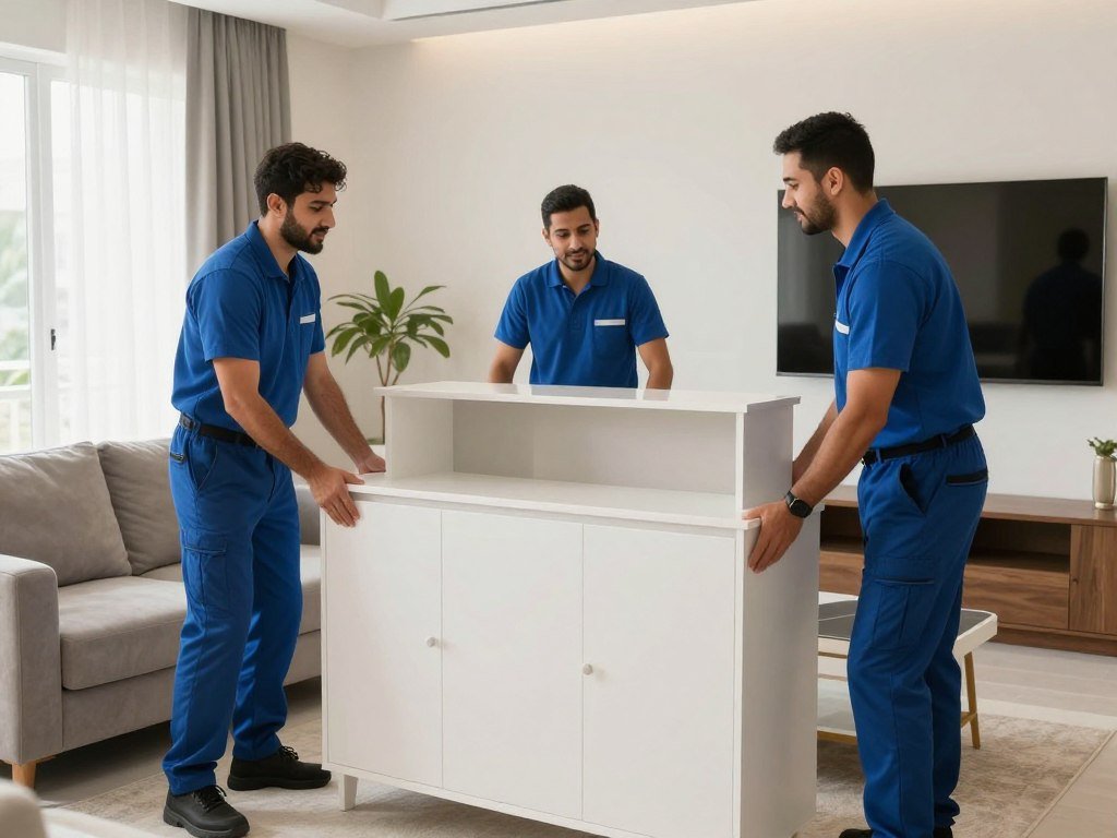 فريق نقل عفش جدة يجهز الأثاث