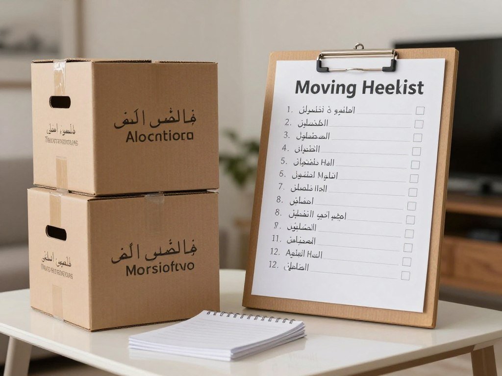 قائمة تجهيز لنقل عفش داخل الباحة