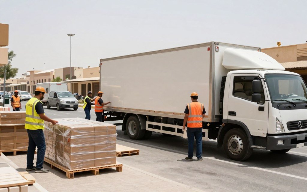 مراحل خدمة نقل الأثاث من المنزل إلى الموقع الجديد