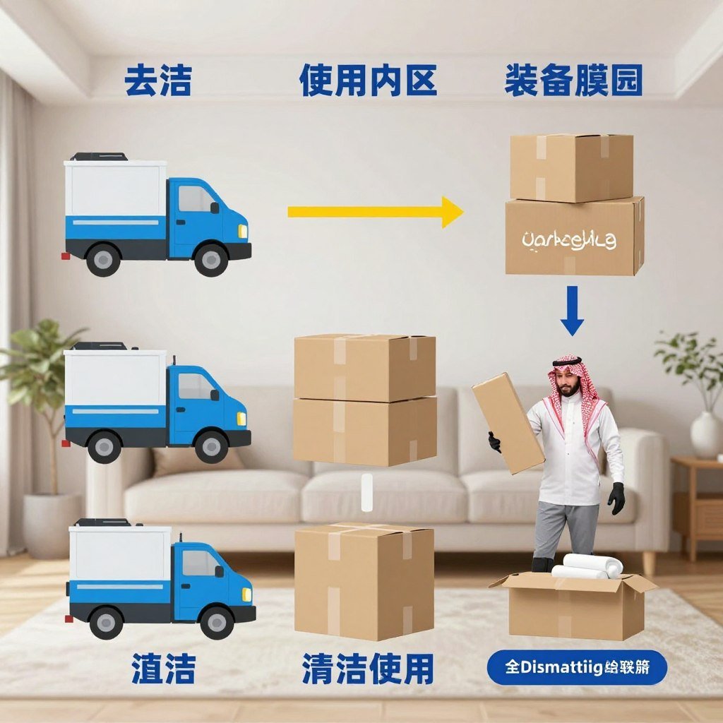 مقارنة خدمات نقل الأثاث داخل الباحة