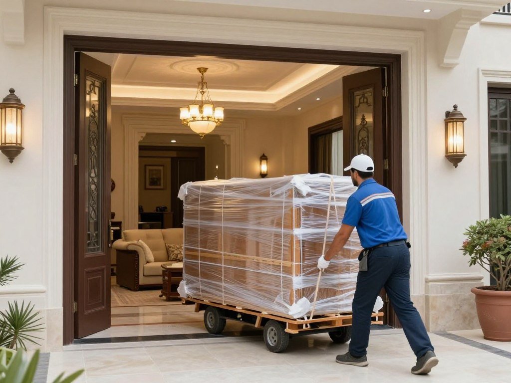 نقل أثاث فيلا بعناية داخل الرياض