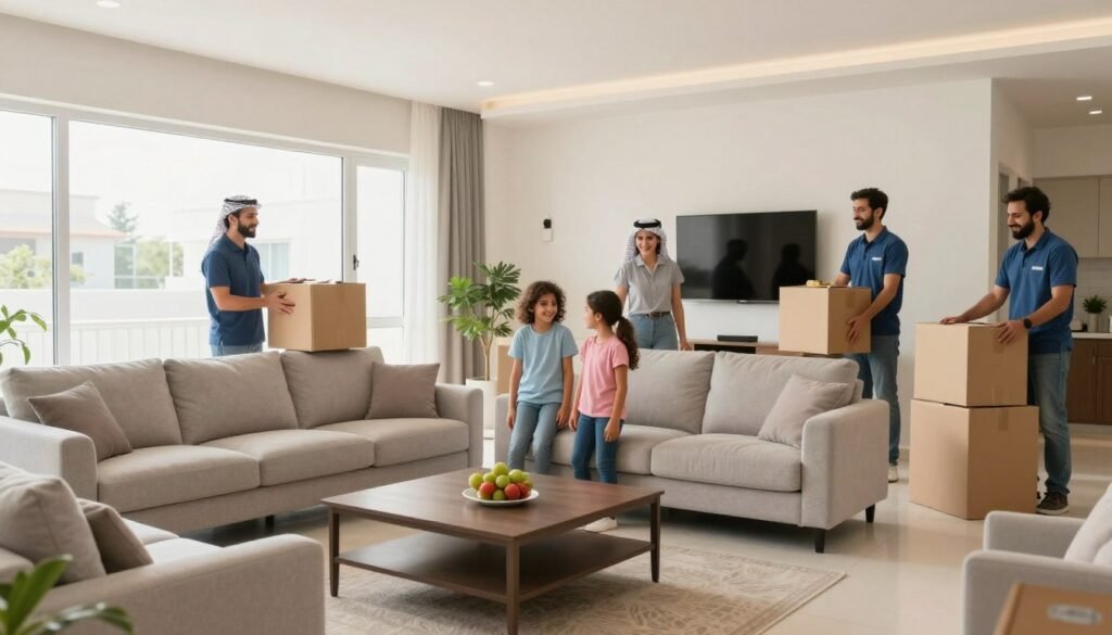 نقل عفش الدمام مع اللؤلؤة الذهبية بأمان واحترافية