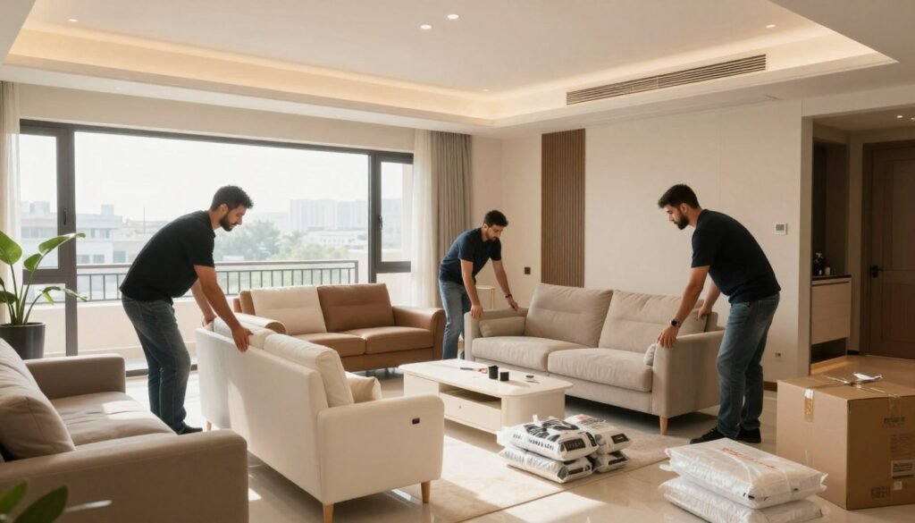 نقل عفش الرياض داخل منزل