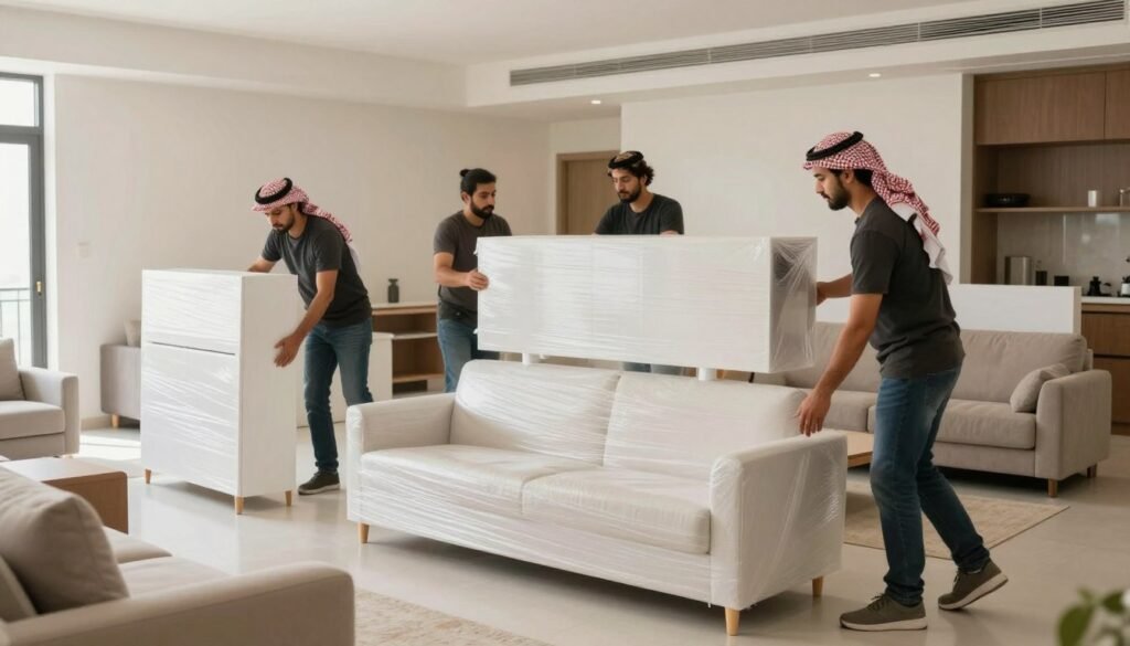 نقل عفش جدة وتجهيز الأثاث قبل الانتقال